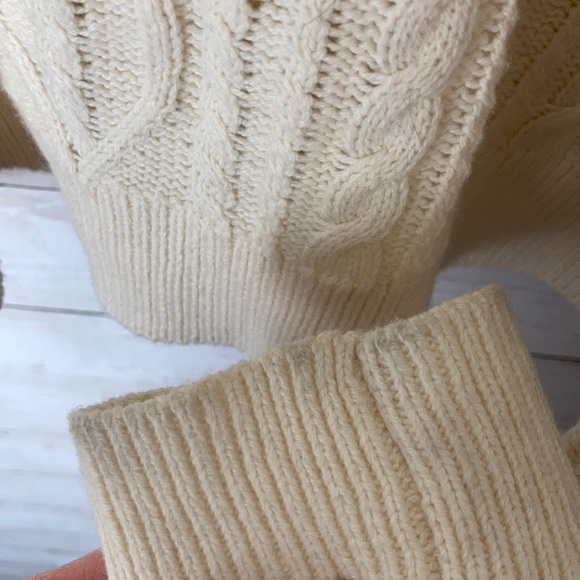 Show Me Your MuMu Lace Up Cable Knit Sweater - Picture 9 of 10